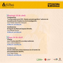 Ag&eacute;ndate con el IPC en la FILBO