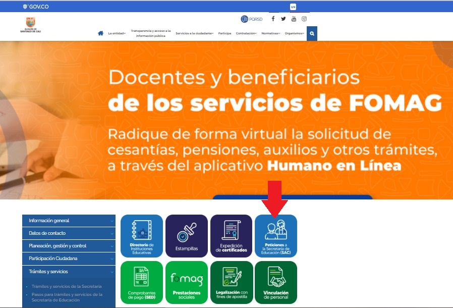 Sistema de Atención al Ciudadano