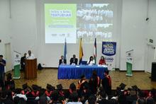 38 beneficiarios de &lsquo;Todas y Todos a Estudiar&rsquo; se graduaron del Centro Internacional de Estudios Balbino Solano