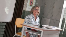Mar&iacute;a Maritza, zarzale&ntilde;a de coraz&oacute;n cale&ntilde;o celebr&oacute; 49 a&ntilde;os como maestra 