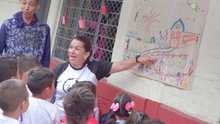Con juegos, estudiantes de jard&iacute;n promueven el respeto