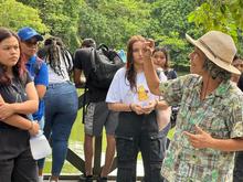Becarios de Todas y Todos a Estudiar est&aacute;n comprometidos con la protecci&oacute;n ambiental