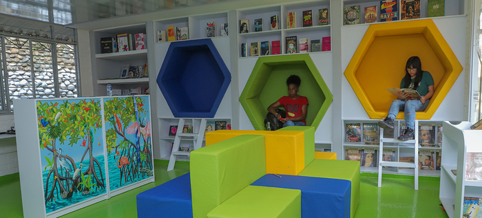 Nueva biblioteca escolar se inaugur&oacute; en Cali