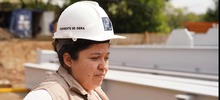 M&oacute;nica, la ingeniera que impulsa la obra del Instituto Popular de Cultura sede El Lido