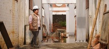 M&oacute;nica, la ingeniera que impulsa la obra del Instituto Popular de Cultura sede El Lido