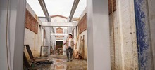M&oacute;nica, la ingeniera que impulsa la obra del Instituto Popular de Cultura sede El Lido