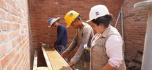 M&oacute;nica, la ingeniera que impulsa la obra del Instituto Popular de Cultura sede El Lido