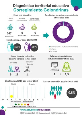 Infograf&iacute;a diagn&oacute;stico terrritorial educativo de Golondrinas