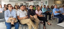 La nueva secretaria de Educaci&oacute;n, Leidy Tatiana Aguilar, inici&oacute; trabajo con los funcionarios del organismo