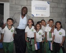 La Instituci&oacute;n Educativa Oficial General Jos&eacute; Mar&iacute;a Cabal fortalece su infraestructura con tres aulas nuevas para albergar a 120 estudiantes de primaria
