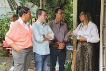 Secretaria de Educaci&oacute;n visit&oacute; IEO Santa Cecilia afectada por la ola invernal