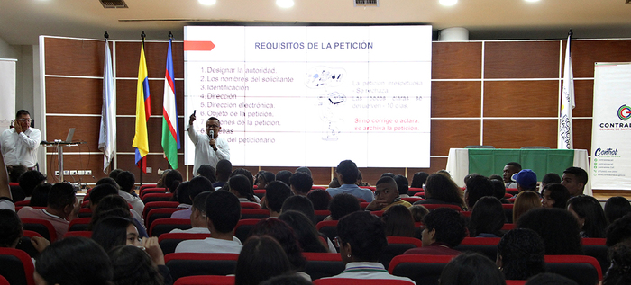 92 contralores de las IEO fueron capacitados por la Contralor&iacute;a General de Santiago de Cali y la Secretar&iacute;a de Educaci&oacute;n