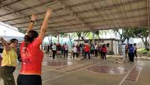 Servidores p&uacute;blicos del sector educativo participaron del Primer Torneo de Cornhole
