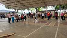 Servidores p&uacute;blicos del sector educativo participaron del Primer Torneo de Cornhole