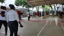 Servidores p&uacute;blicos del sector educativo participaron del Primer Torneo de Cornhole