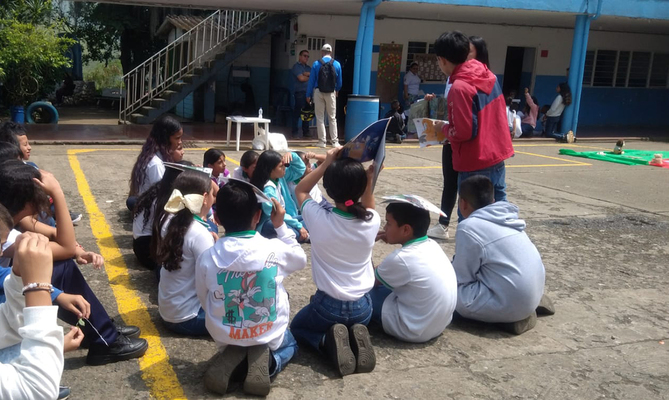 La instituci&oacute;n educativa Montebello se embellece para recibir la COP 16