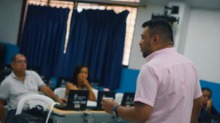 Empez&oacute; el circuito de visitas a las zonas educativas para trabajar en el estado administrativo y financiero de las IEO de la ciudad