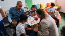 Instituci&oacute;n educativa de La Buitrera estrena sala de lectura 