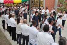 &iexcl;Alegr&iacute;a y orgullo por la nueva  Instituci&oacute;n Educativa Villa del Sur!