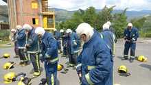 Bomberos por un D&iacute;a: periodistas vistieron trajes de los &ldquo;h&eacute;roes sin capa&rdquo;