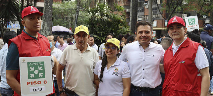 El Simulacro Nacional de Respuesta a Emergencias tambi&eacute;n lleg&oacute; al &aacute;rea de Renovaci&oacute;n Urbana