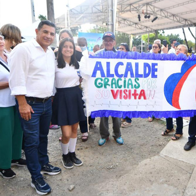 Comunidad del barrio El Guabal recibi&oacute; al alcalde Jorge Iv&aacute;n Ospina, en la sexta jornada de Gobierno al Barrio