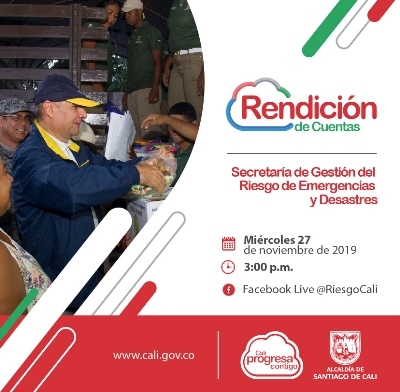 Invitaci&oacute;n a Tercera Rendici&oacute;n de Cuentas 2019