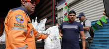 Avanza entrega de asistencia humanitaria a los afectados por temporada de lluvias
