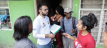 Avanza entrega de asistencia humanitaria a los afectados por temporada de lluvias