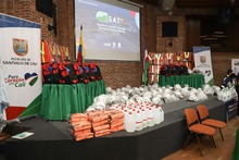 29 grupos de apoyo comunitario del Sistema de Alertas Tempranas Inteligentes y Comunitarias- SATIC ya est&aacute;n equipados