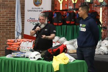 29 grupos de apoyo comunitario del Sistema de Alertas Tempranas Inteligentes y Comunitarias- SATIC ya est&aacute;n equipados
