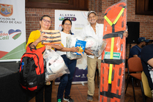 29 grupos de apoyo comunitario del Sistema de Alertas Tempranas Inteligentes y Comunitarias- SATIC ya est&aacute;n equipados