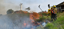&iexcl;Con la seca no se juega! Bomberos de Cali est&aacute;n preparados para atender emergencias