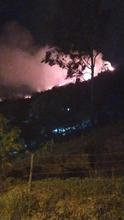 Acciones interinstitucionales permitieron controlar dos incendios forestales el domingo
