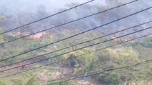 Acciones interinstitucionales permitieron controlar dos incendios forestales el domingo