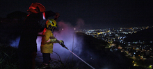 Sistema de Gesti&oacute;n del Riesgo se activ&oacute; el domingo para atender dos incendios en Santiago de Cali