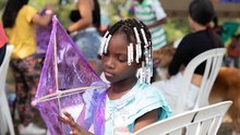 Con p&iacute;cnic, una tarde de cometas y actividades l&uacute;dicas, los ni&ntilde;os  fueron protagonistas en el jarill&oacute;n del r&iacute;o Cauca