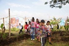 M&aacute;s de veintinueve mil metros cuadrados del jarill&oacute;n del r&iacute;o Cauca han sido recuperados ambientalmente
