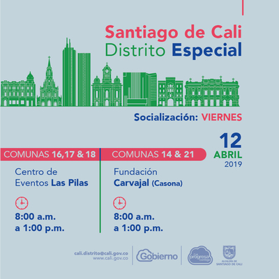 Socializaci&oacute;n comunas 14,16,17,18 y 21