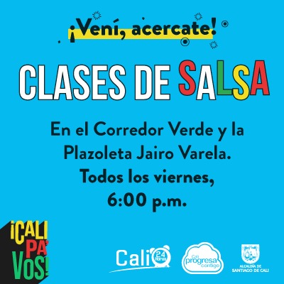 Cali pa vos: &iexcl;clases de salsa gratis!