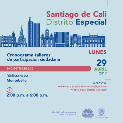 Talleres de Participaci&oacute;n Ciudadana Montebello