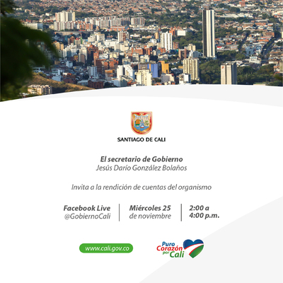 Rendici&oacute;n de Cuentas Secretar&iacute;a de Gobierno
