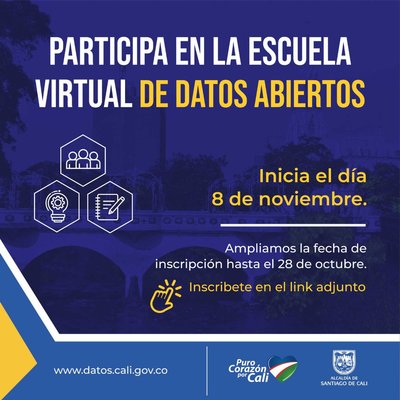 Inscripci&oacute;n para participar en la Escuela de Transparencia en Datos Abiertos