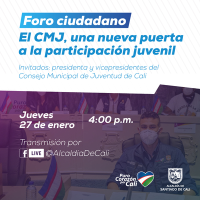 Foro ciudadano: El CMJ, una nueva puerta a la participaci&oacute;n juvenil