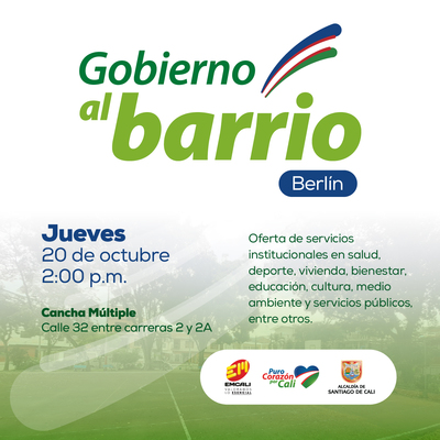 Gobierno al barrio Berl&iacute;n