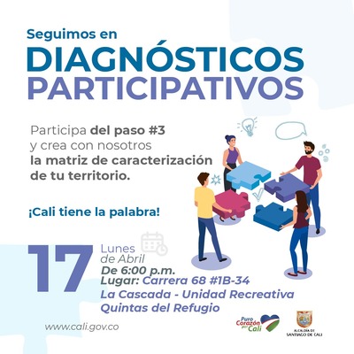 Diagn&oacute;sticos participativos La Cascada