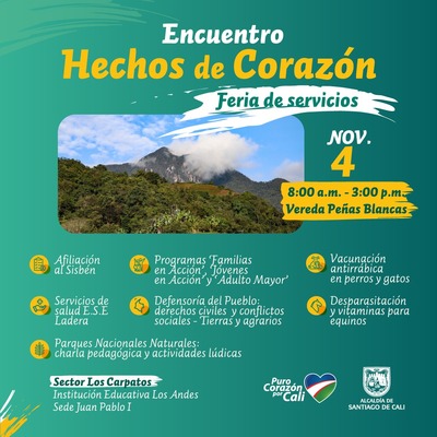 Encuentro Hechos de Coraz&oacute;n - Feria de servicios