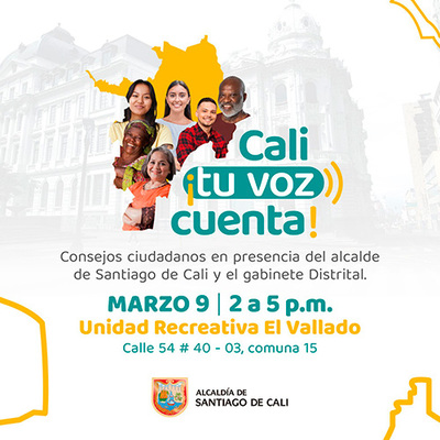 Cali &iexcl;tu voz cuenta! - Comuna 15
