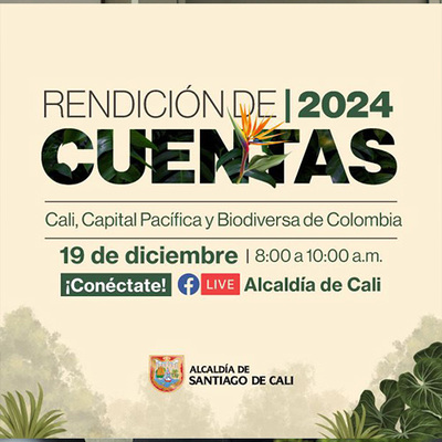 Rendici&oacute;n de cuentas Alcald&iacute;a de Santiago de&nbsp;Cali&nbsp;2024