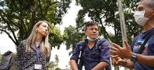 Recorrido de reconocimiento en el Parque Tecnol&oacute;gico San Fernando